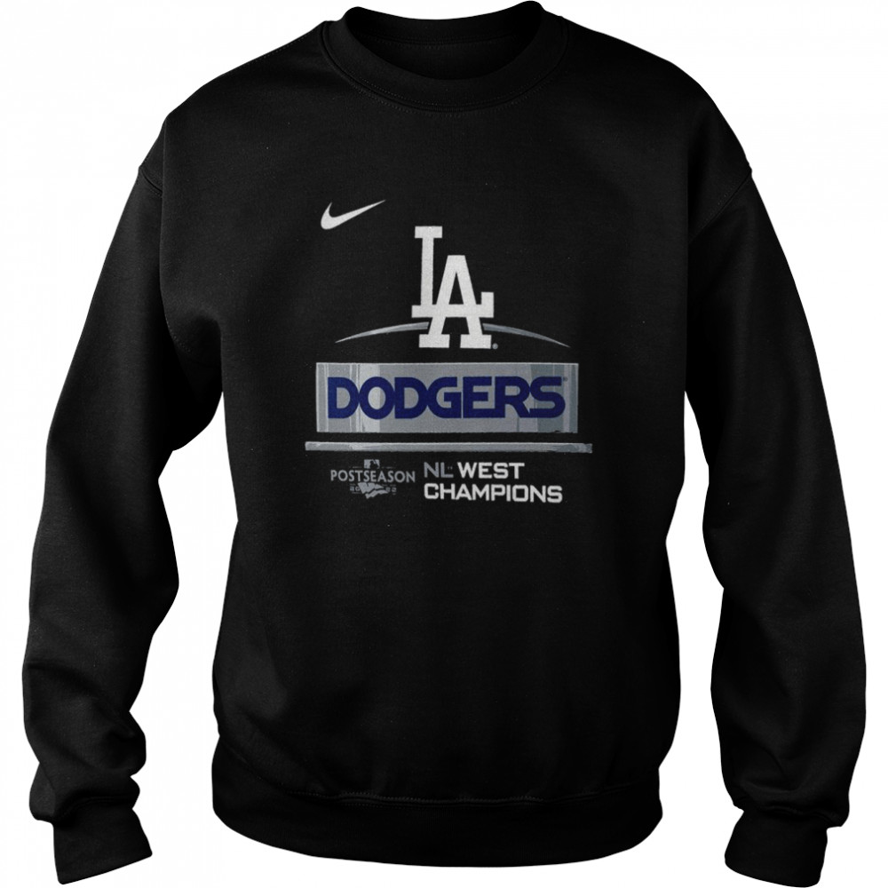 Los Angeles Dodgers MLB Postseason 2022 NL West Champions  Unisex Sweatshirt
