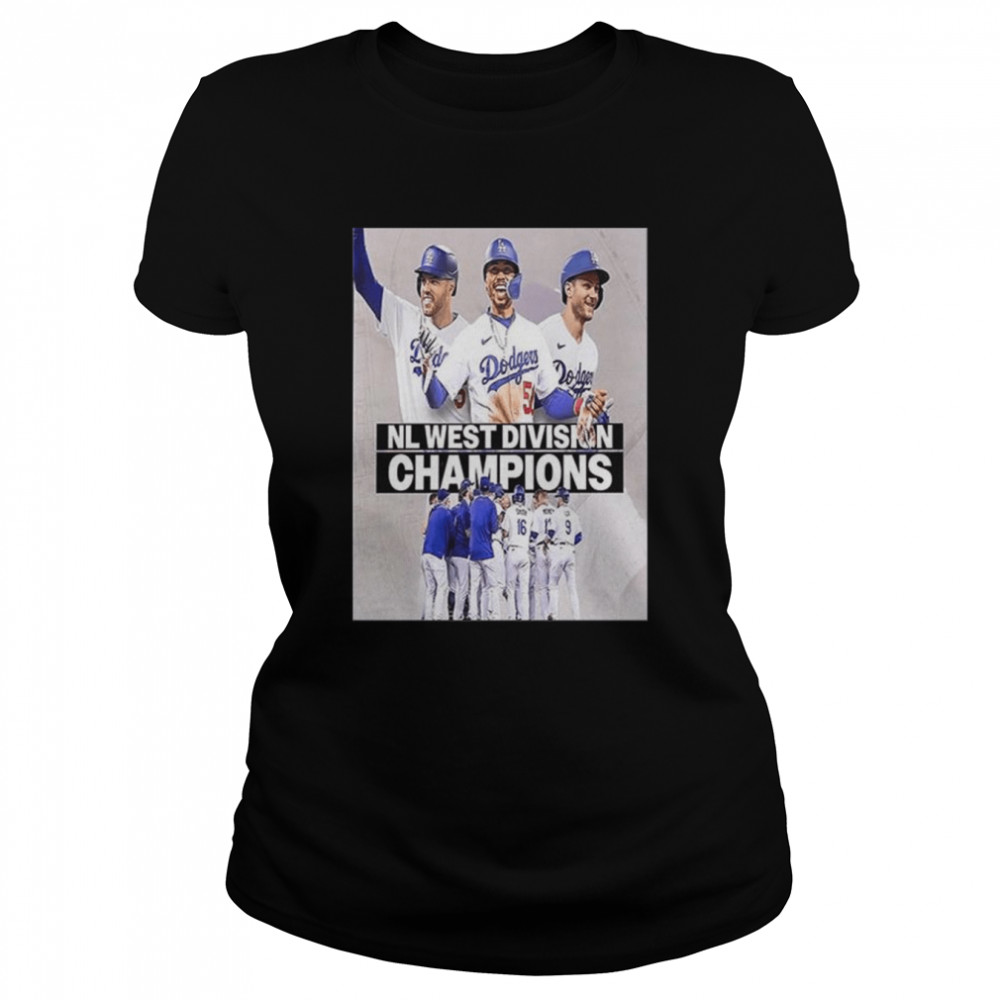 Los Angeles Dodgers NL West Division Champions 2022 shirt Classic Women's T-shirt