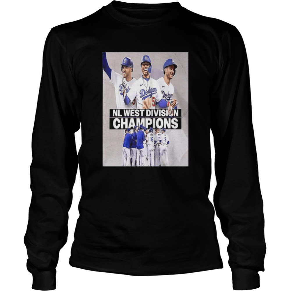 Los Angeles Dodgers NL West Division Champions 2022 shirt Long Sleeved T-shirt
