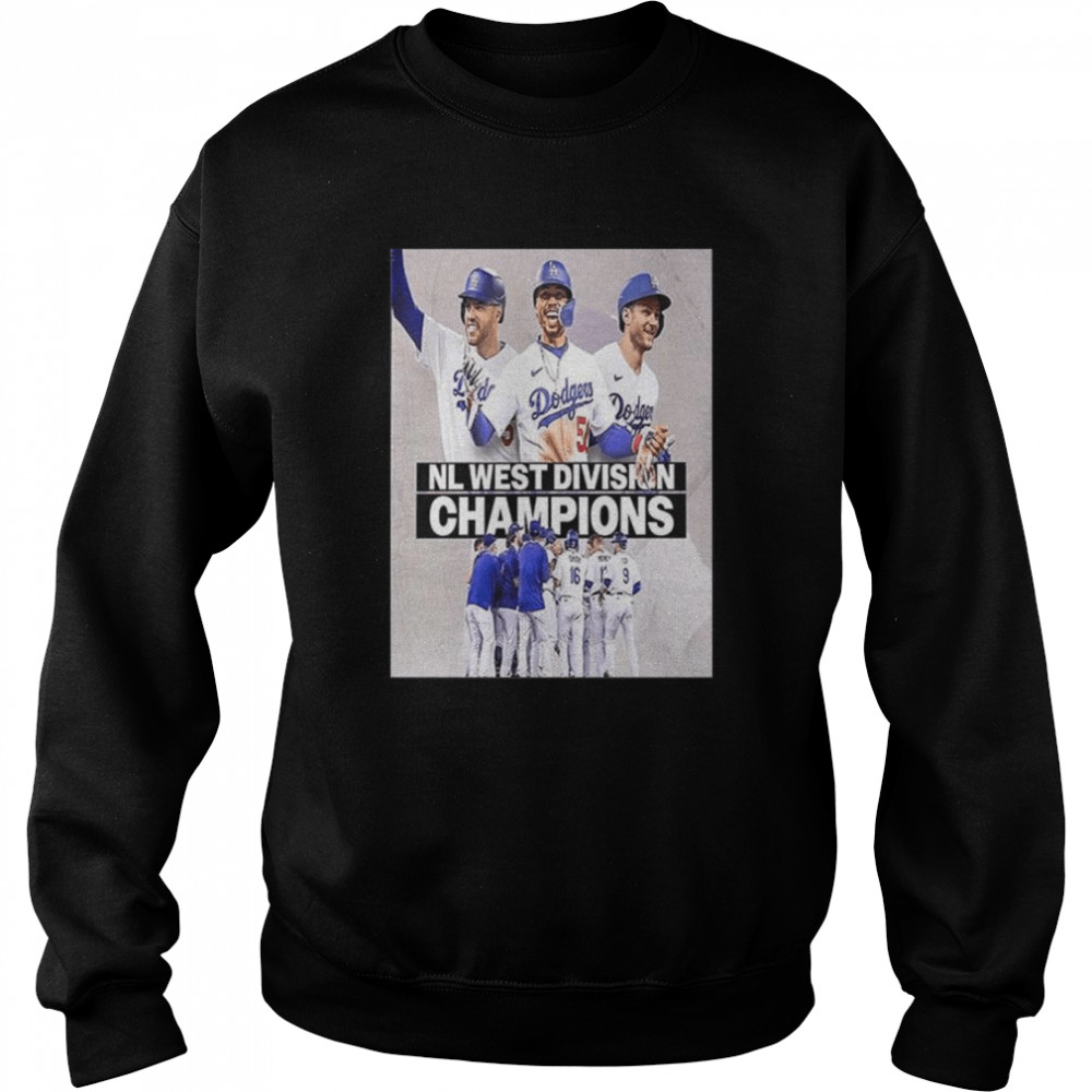 Los Angeles Dodgers NL West Division Champions 2022 shirt Unisex Sweatshirt