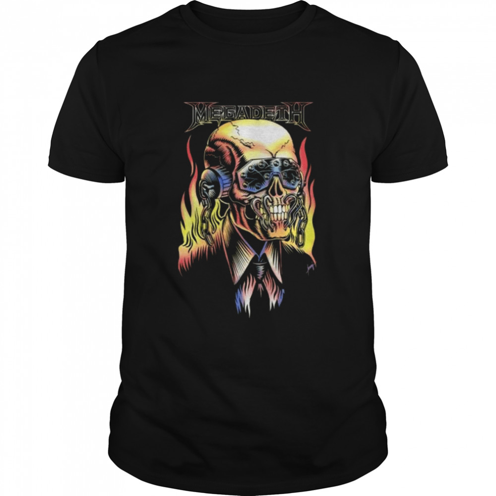 Megadeth Flaming Vic T-Shirt