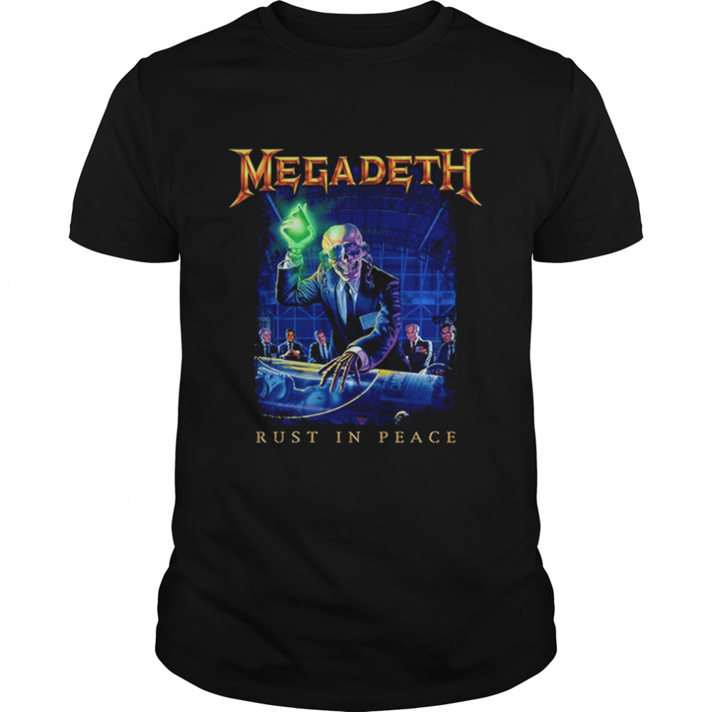 Megadeth Rust In Peace Tracklist shirt Classic Men's T-shirt