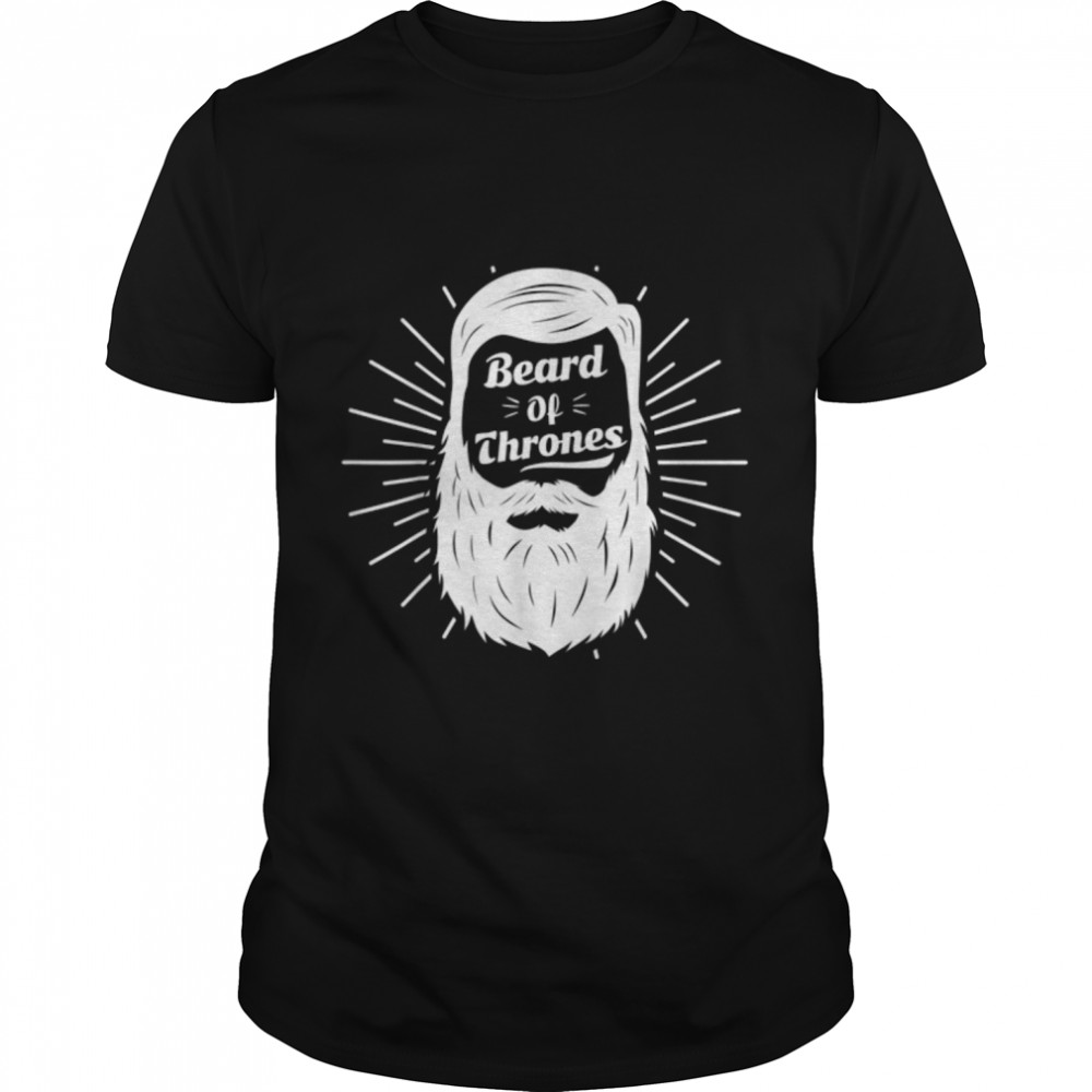 Mens Beard of Thrones T-Shirt Men Tee Funny Gift For Dad B07VYW1TXB