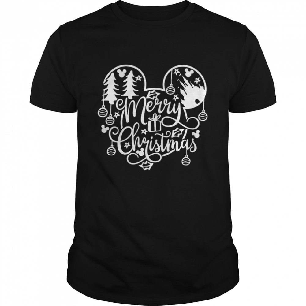 Merry Christmas Mickey Ears shirt Classic Men's T-shirt