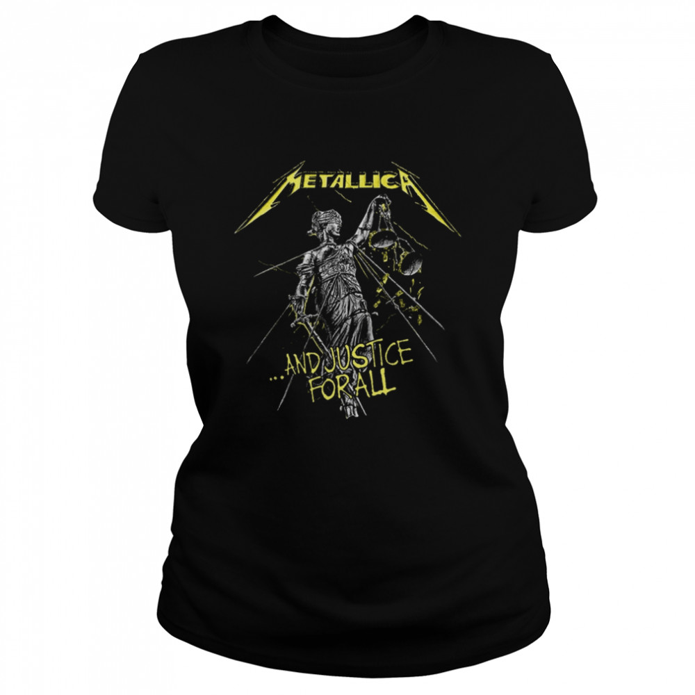 Meta Band And Justice For All shirt Classic Women's T-shirt