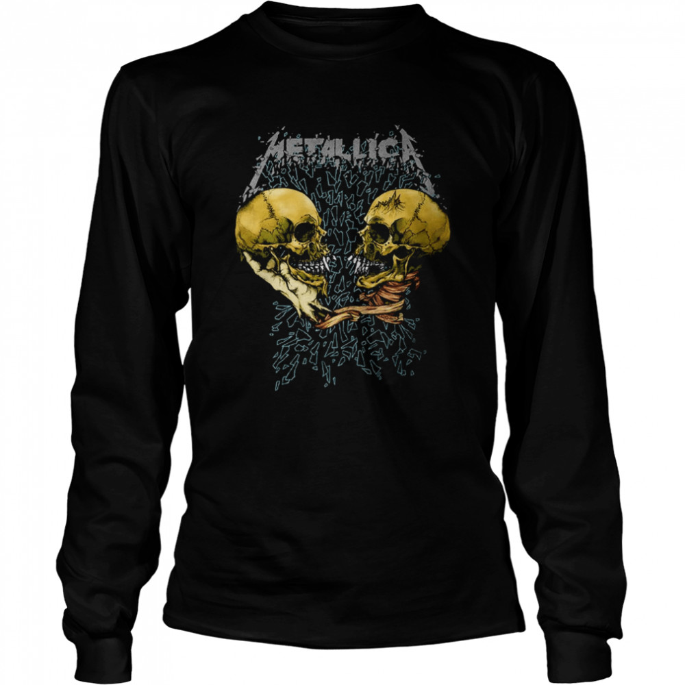 Meta Band Sad But True Black Album Rock shirt Long Sleeved T-shirt