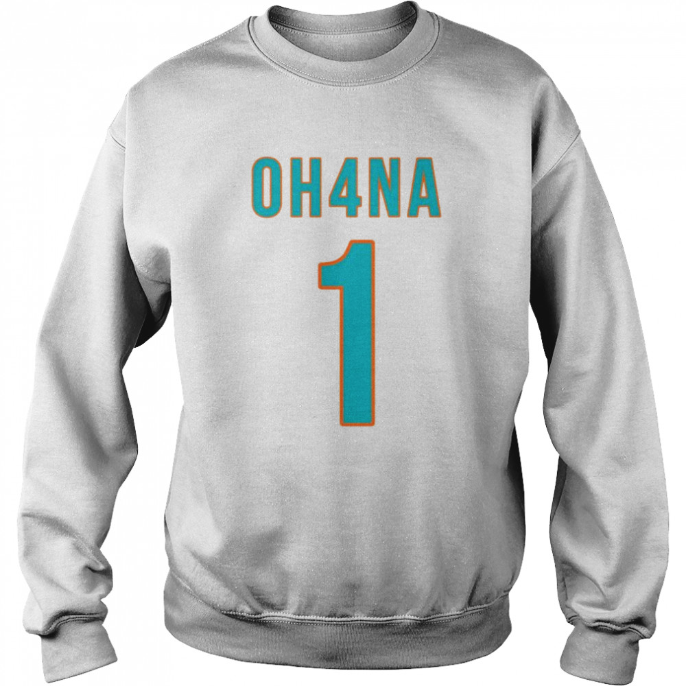 Miami Dolphins Oh4na 1 shirt Unisex Sweatshirt