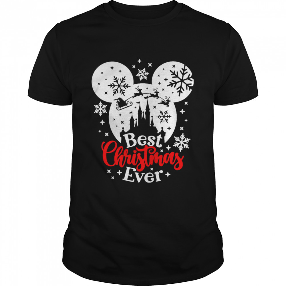 Mickey mouse Disney Best Christmas Ever shirt