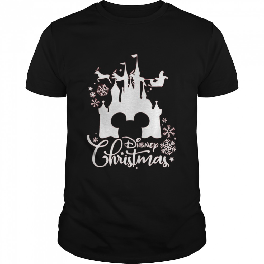 Mickey mouse Disney Christmas snowman shirt
