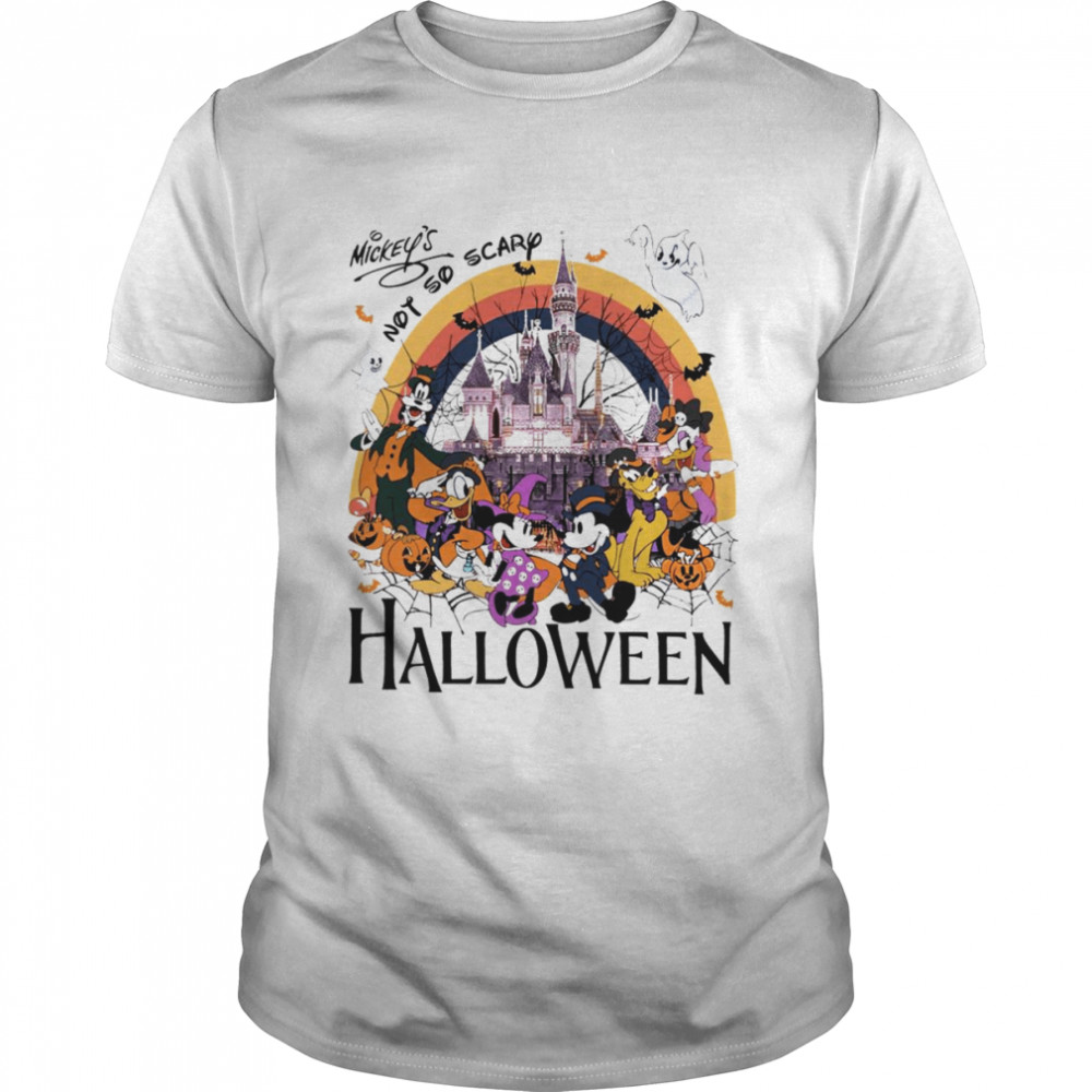 Mickey Not So Scary Halloween Party 2022 Disney Halloween T Shirt
