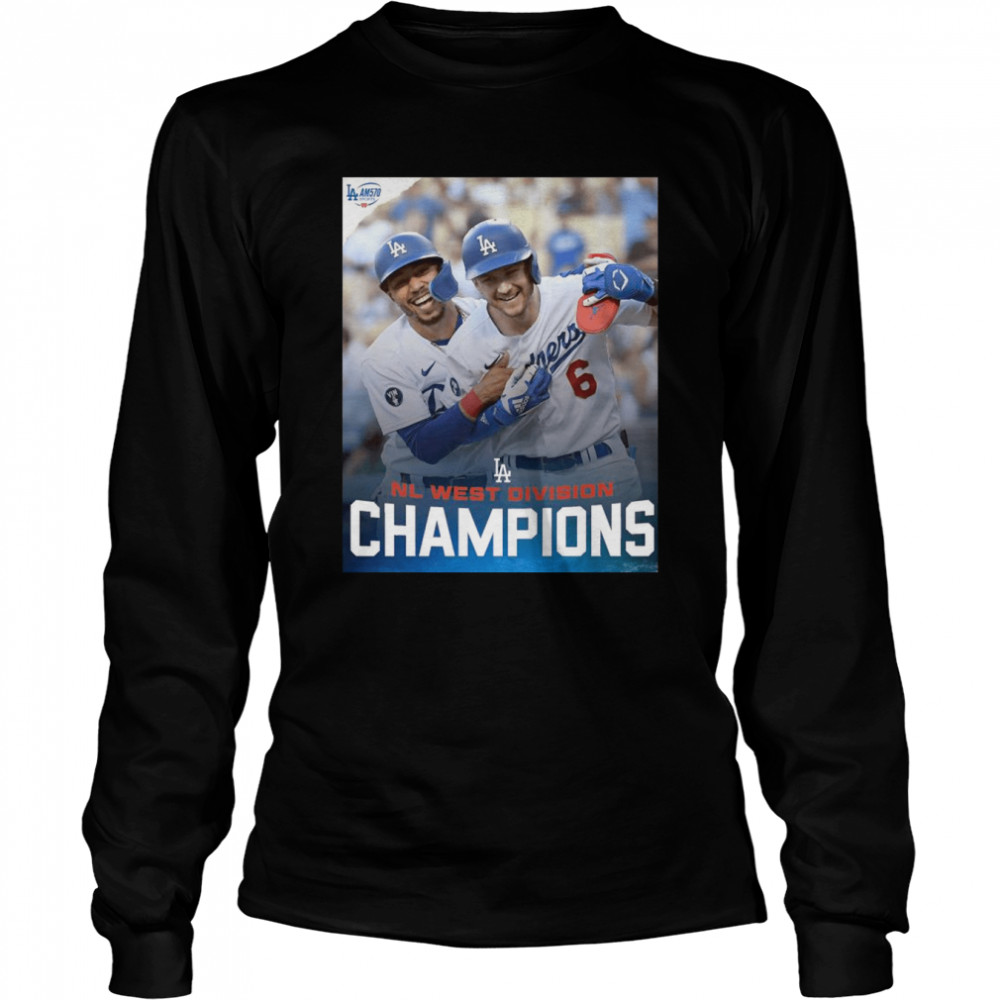 National League West Division Champions 2022 Los Angeles Baseball  Long Sleeved T-shirt