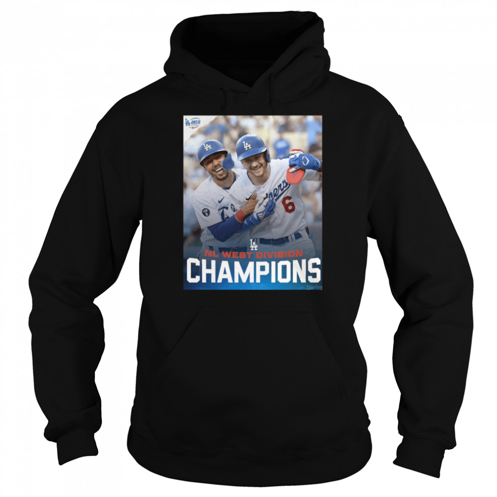 National League West Division Champions 2022 Los Angeles Baseball  Unisex Hoodie