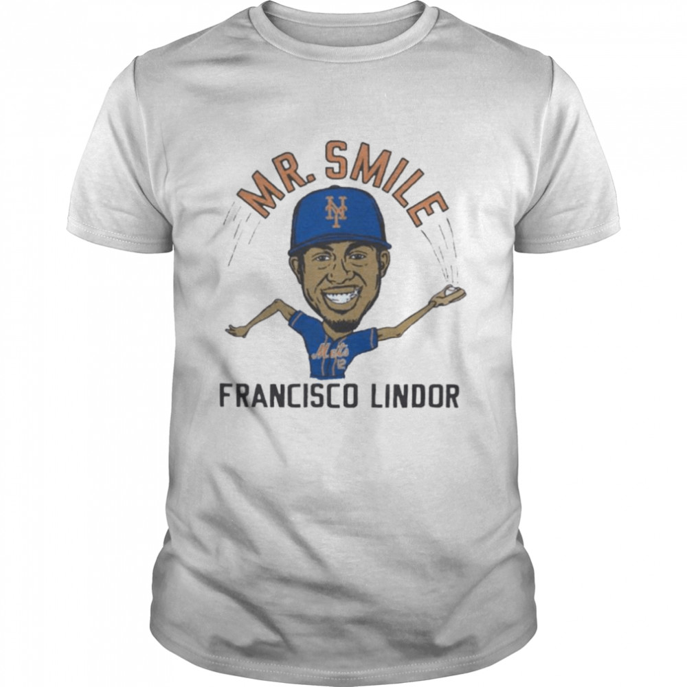 New York Mets Lindor Mr. Smile Francisco Lindor shirt Classic Men's T-shirt