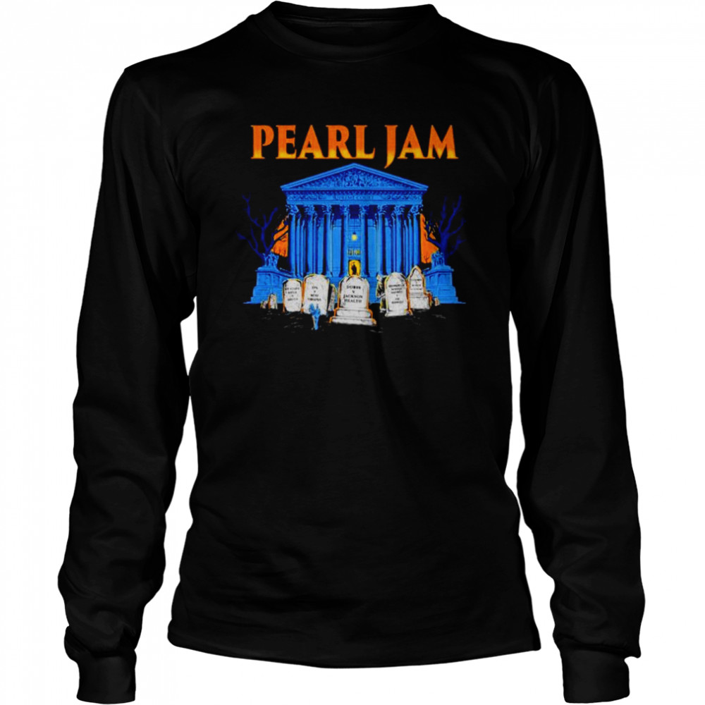 Pearl jam Halloween shirt Long Sleeved T-shirt