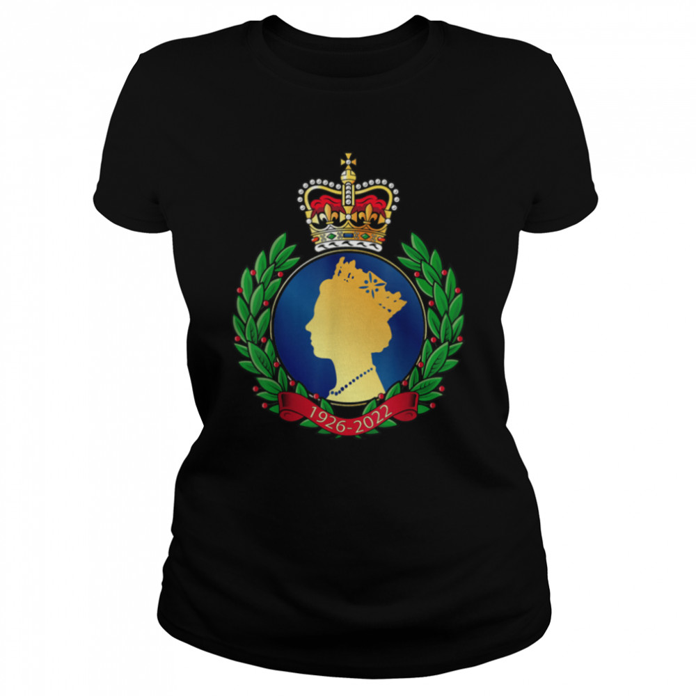 Platinum Jubilee British Monarch Queen 70 Years 1926 2022 T- B0BDSCKZDQ Classic Women's T-shirt