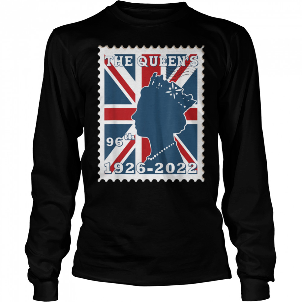 Platinum Jubilee British Monarch Queen 96 Years 1926 2022 T- B0BDSDC63R Long Sleeved T-shirt