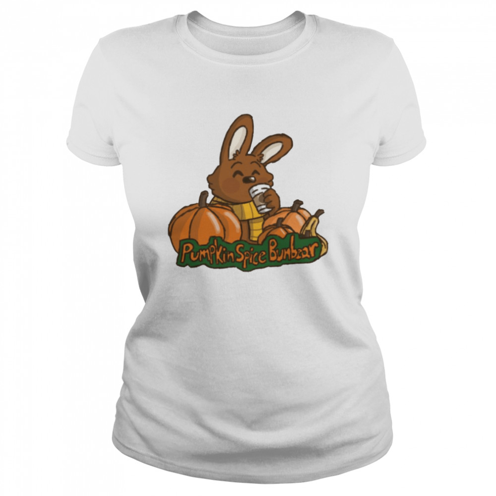 Pumpkin Spice Bunbear shirt Classic Women's T-shirt