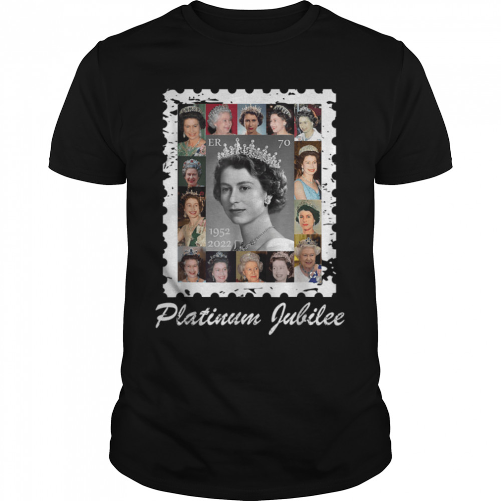 Queen Elizabeths Platinum Jubilee 70 years Celebration 2022 T-Shirt B0B3BKBGK1