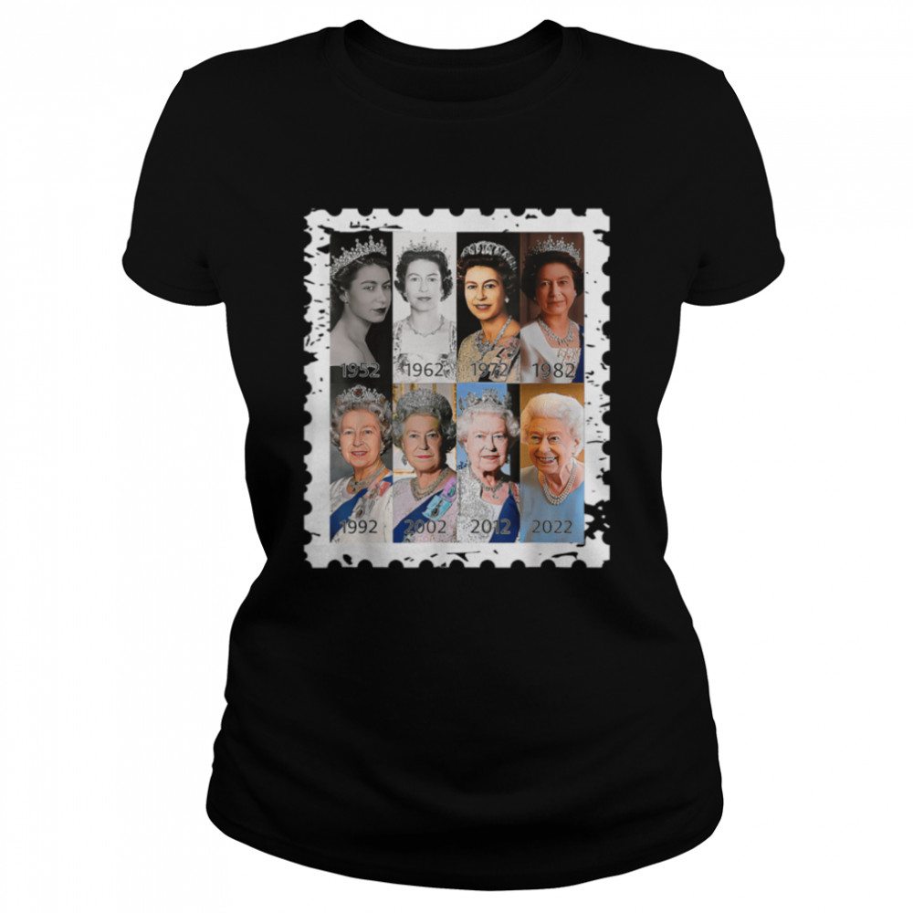 Queen Elizabeths Platinum Jubilee 70 years Celebration 2022 T- B0BDTWH8TB Classic Women's T-shirt