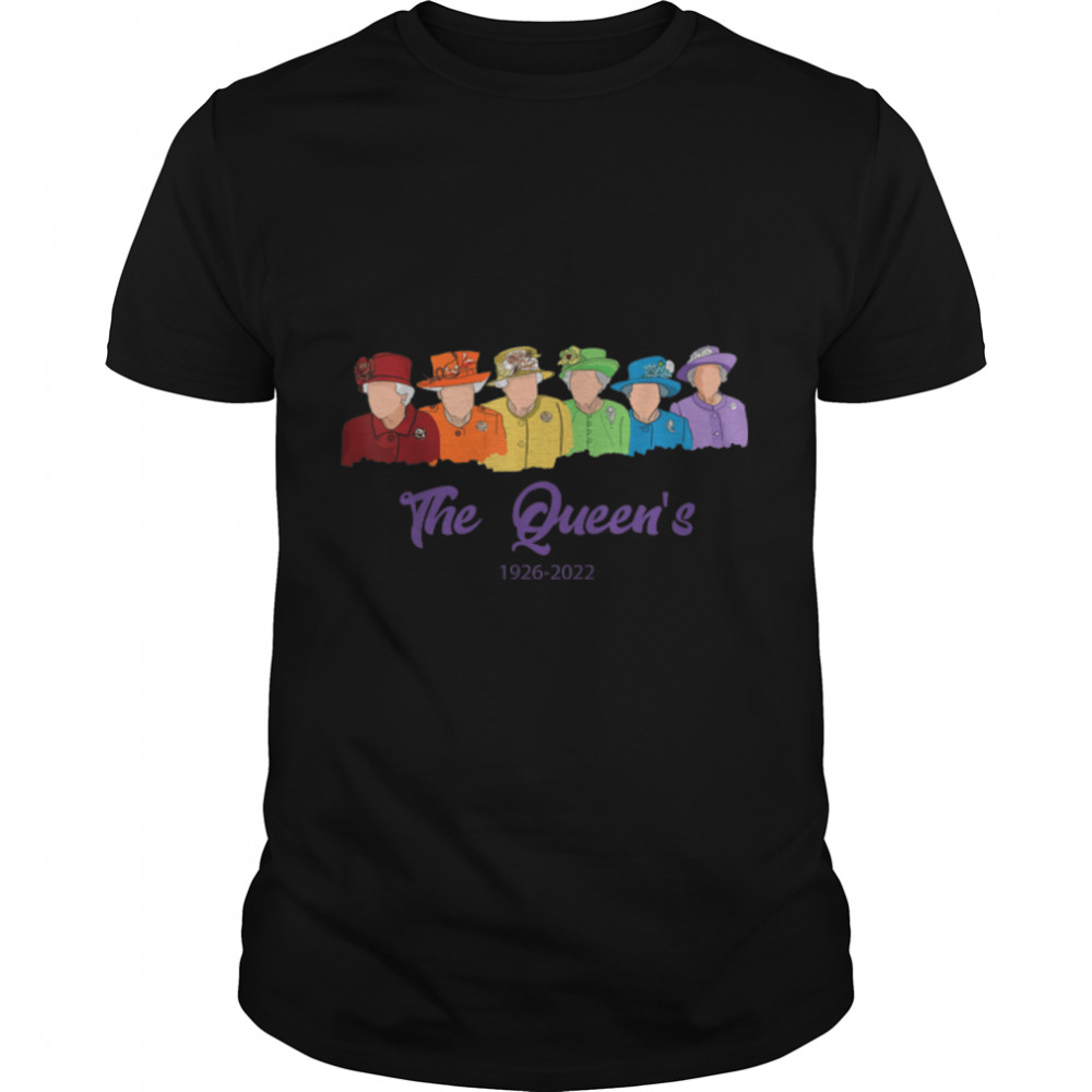 Queen Of England Since 1952 Her Royal Highness Apparel T-Shirt B0BFCGFF2N