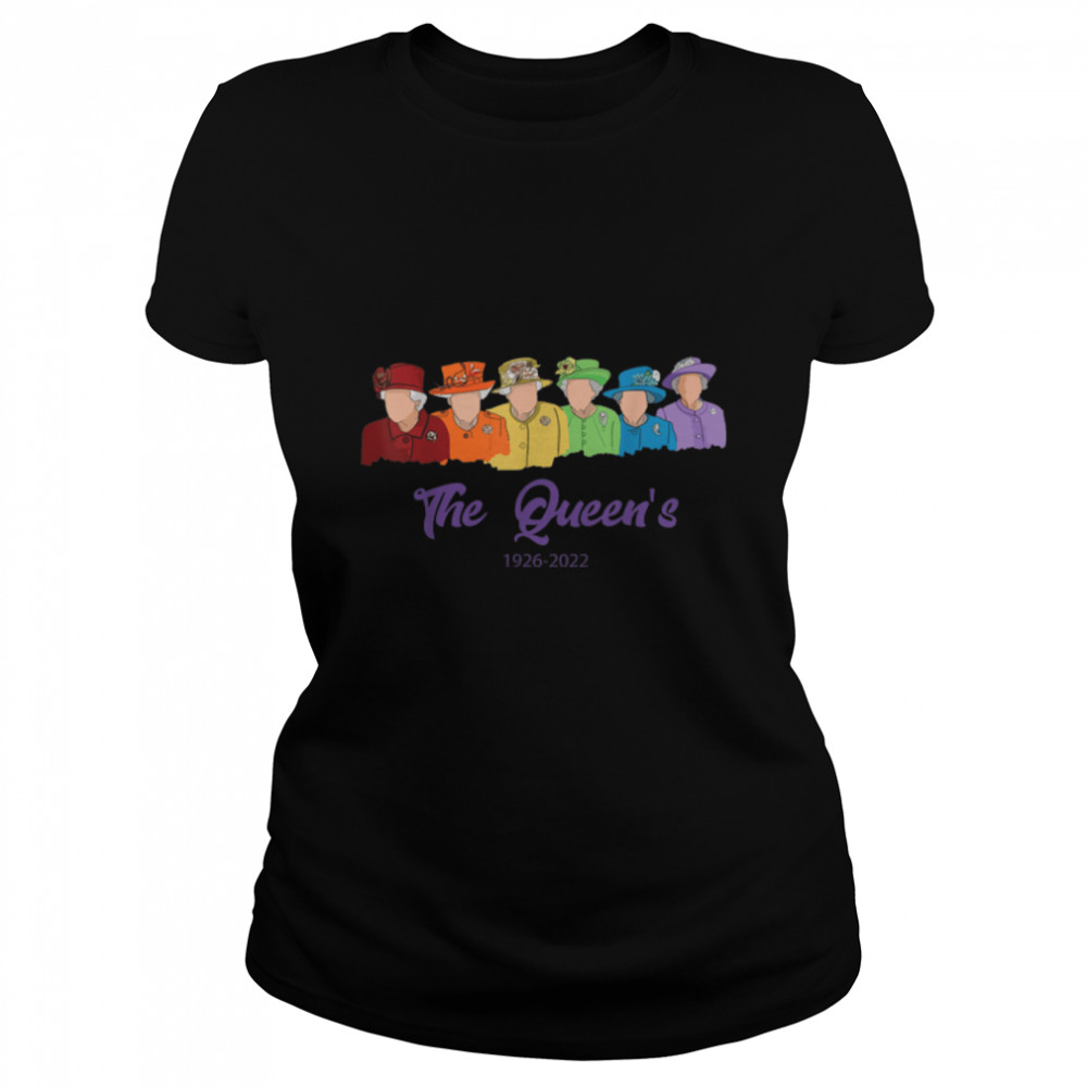 Queen Of England Since 1952 Her Royal Highness Apparel T- B0BFCGFF2N Classic Women's T-shirt