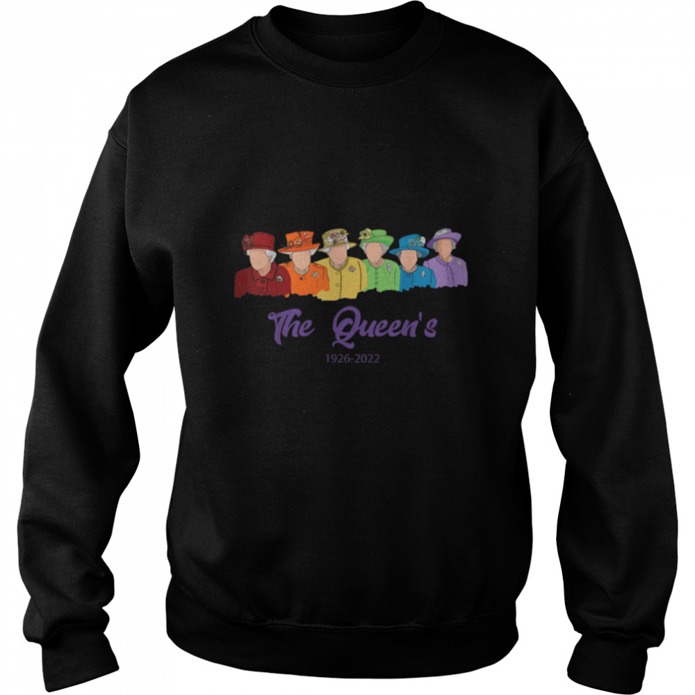 Queen Of England Since 1952 Her Royal Highness Apparel T- B0BFCGFF2N Unisex Sweatshirt