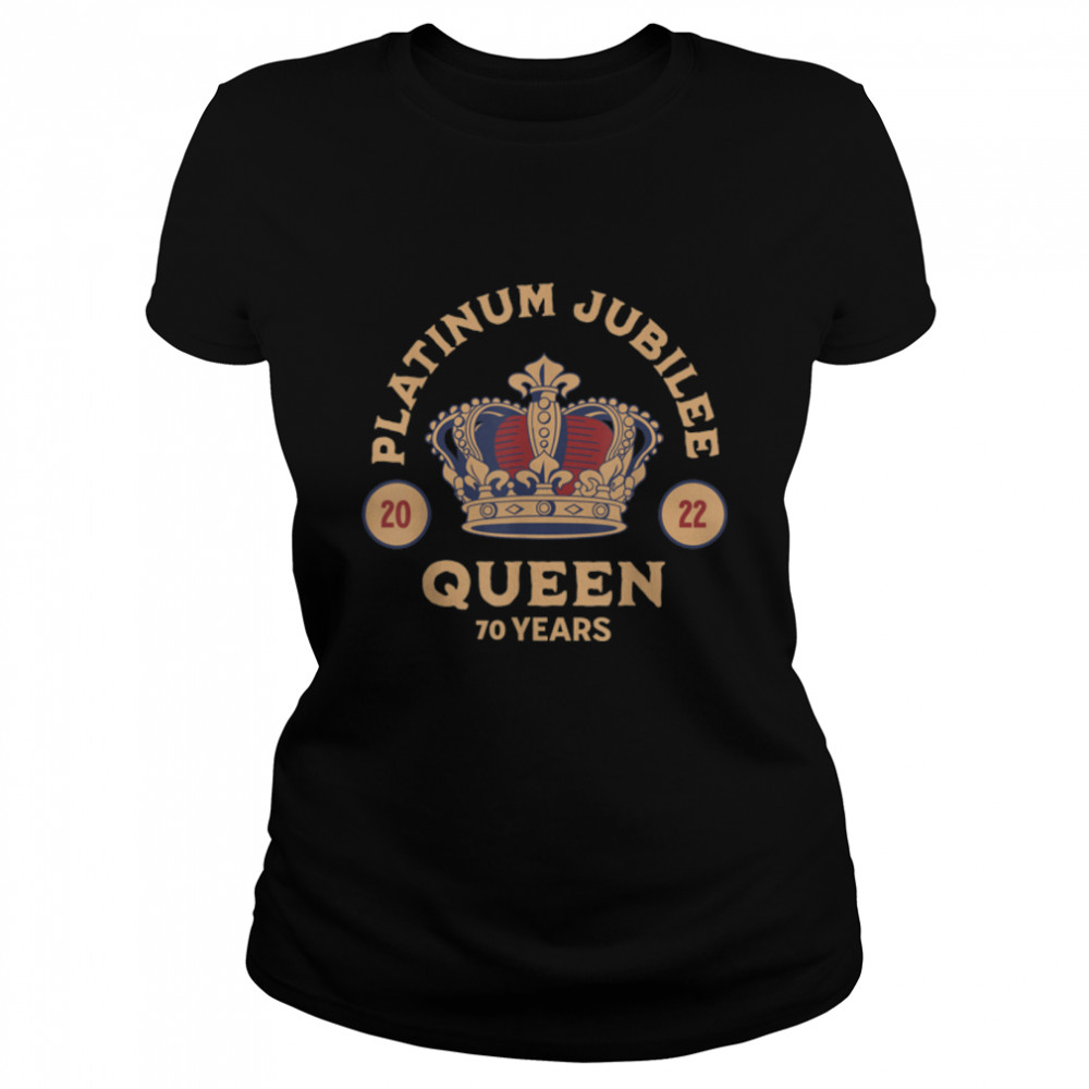 Queens Platinum Jubilee 2022  Jubilee Celebration T- B0B17894V6 Classic Women's T-shirt