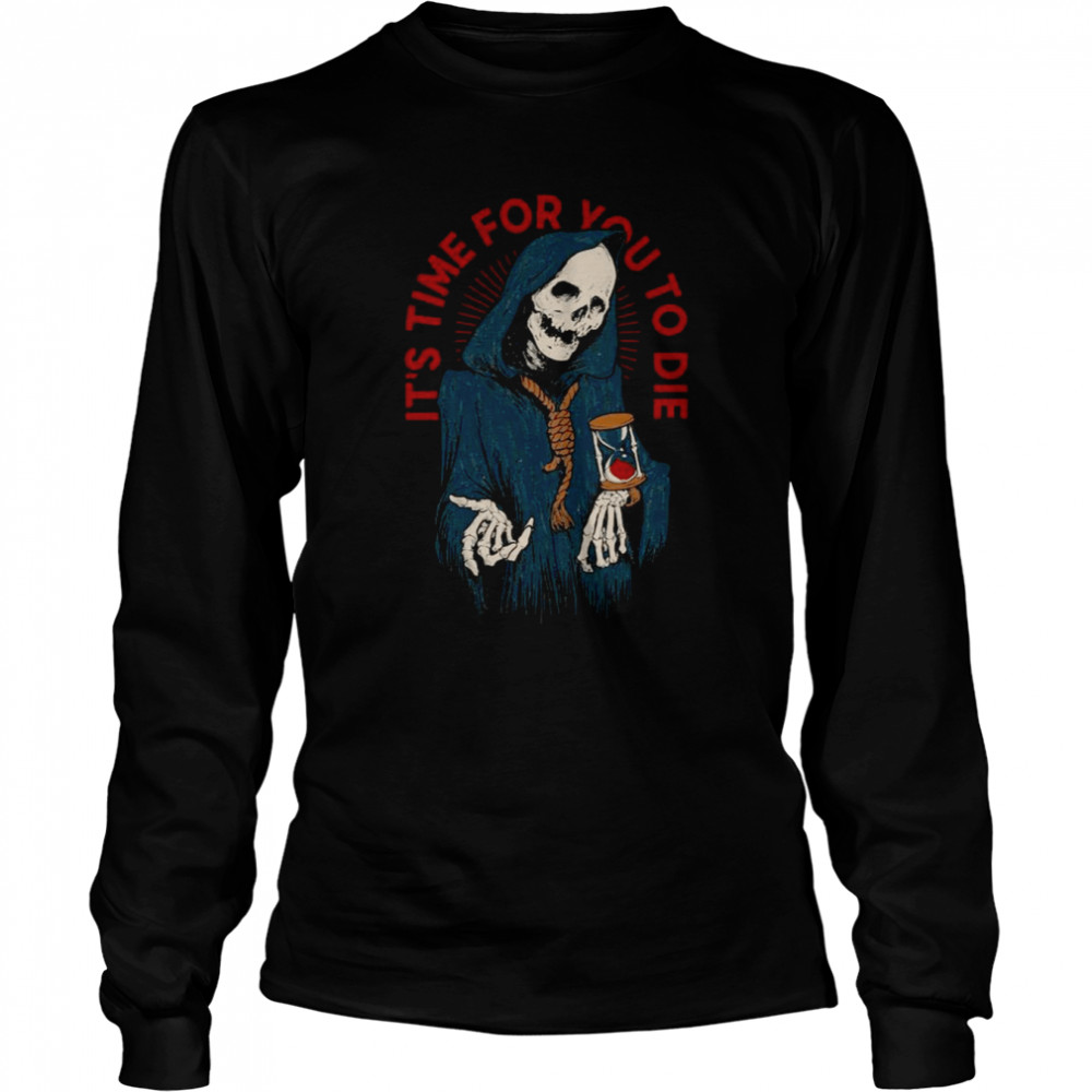 Reaper’s Time Halloween shirt Long Sleeved T-shirt