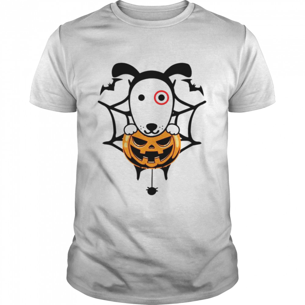 Team Member Bullseye Dog Funny Halloween shirt