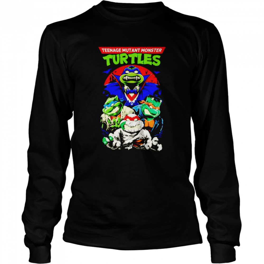 Teenage Mutant Monster Turtles Halloween shirt Long Sleeved T-shirt