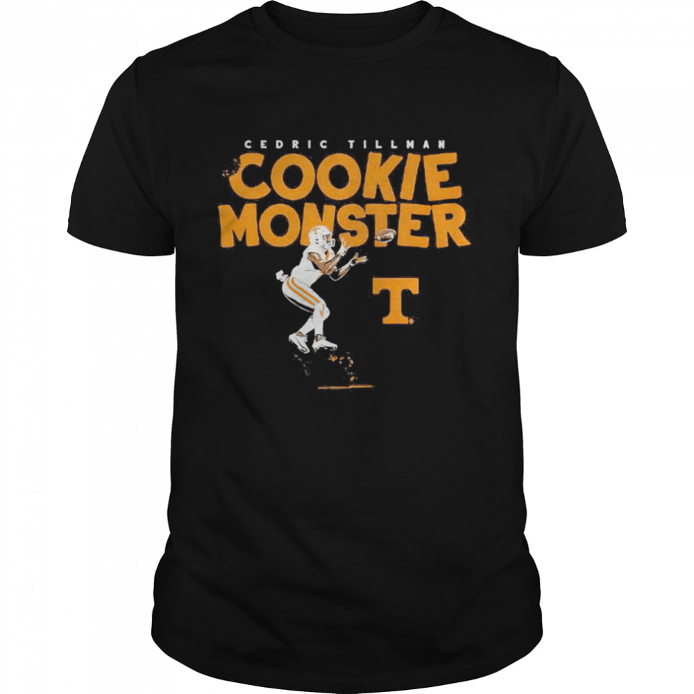 Tennessee football Cedric Tillman cookie monster shirt