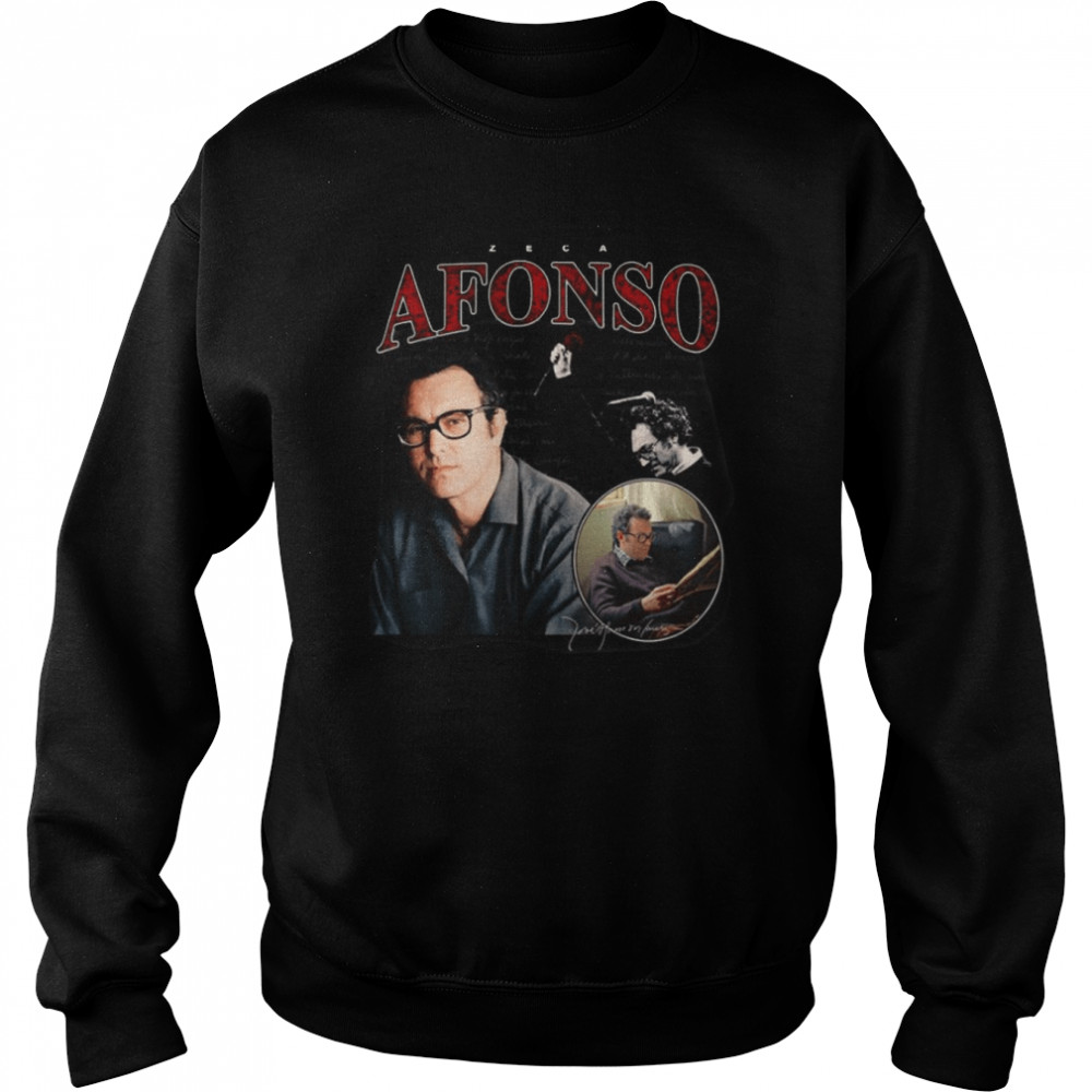 Zeca Afonso Vintage shirt Unisex Sweatshirt
