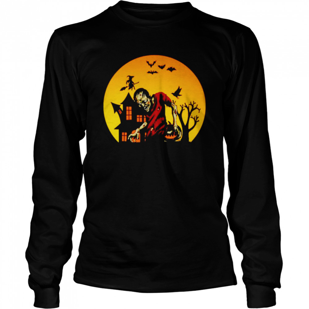Zombie Wes Freed Witch Halloween shirt Long Sleeved T-shirt
