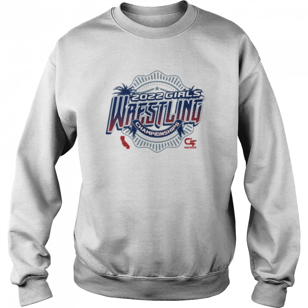2022 CIF-SDS Championship Girls Wrestling T- Unisex Sweatshirt