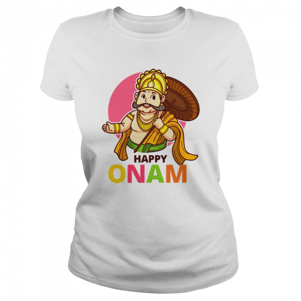 2022 Design Happy Onam shirt Classic Women's T-shirt