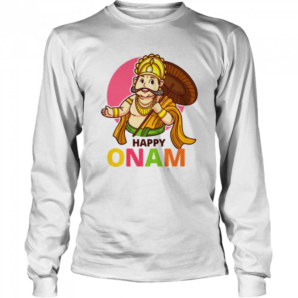 2022 Design Happy Onam shirt Long Sleeved T-shirt