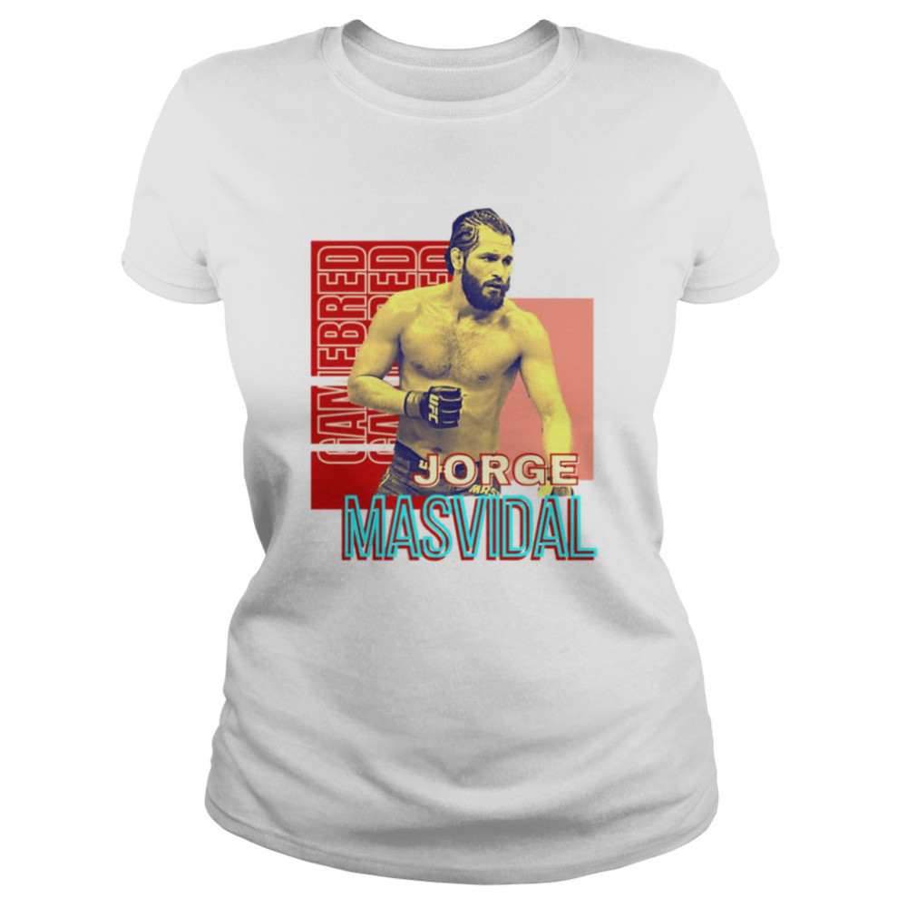 90s Portrait On Stage Jorge Masvidal Retro shirt Classic Women's T-shirt