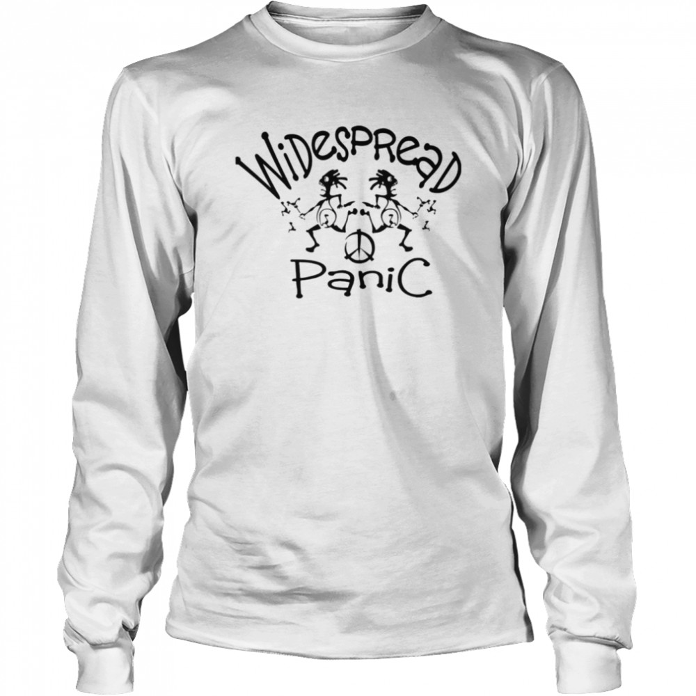 Aesthetic Black And White Art Widespread Panic shirt Long Sleeved T-shirt