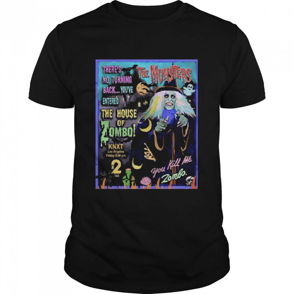 All Characters The Munsters Zombo shirt