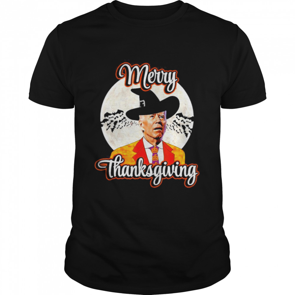 Biden Merry Thanksgiving, Biden 2022 Halloween vintage shirt