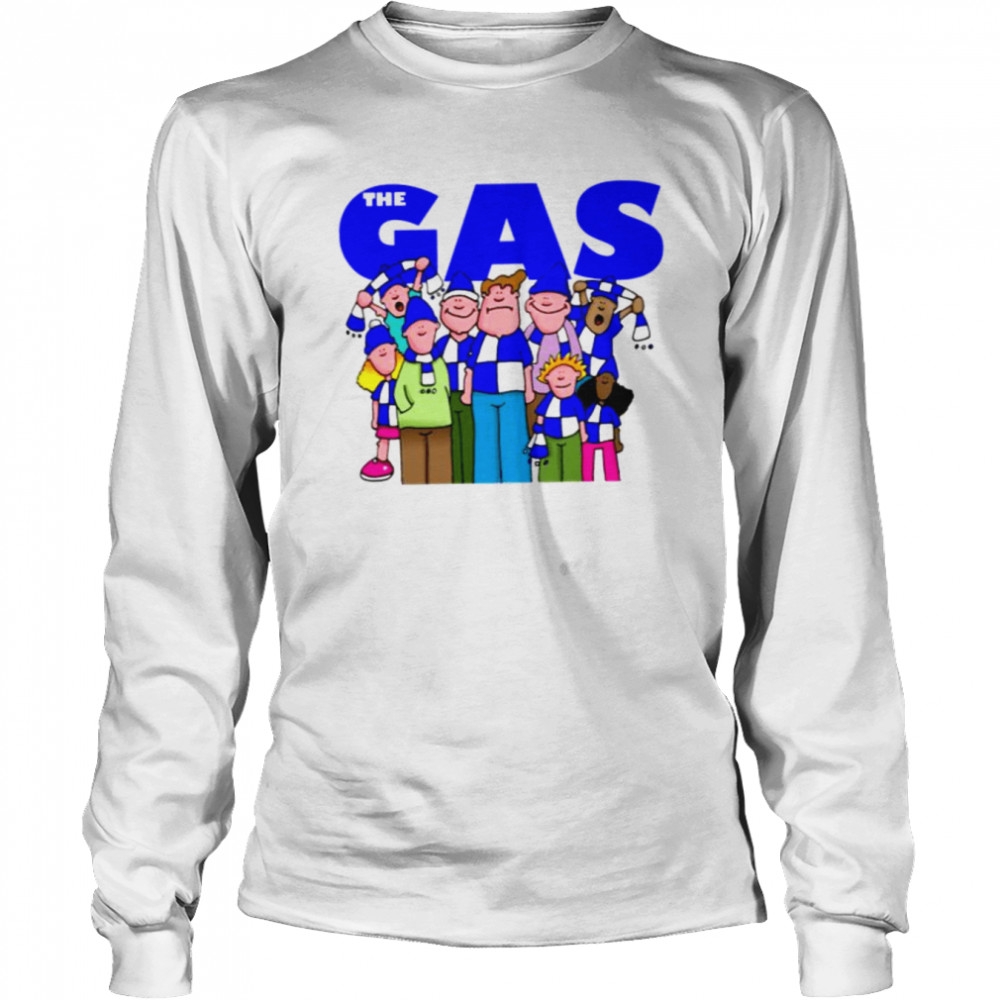 Bristol Rovers Team Gas shirt Long Sleeved T-shirt