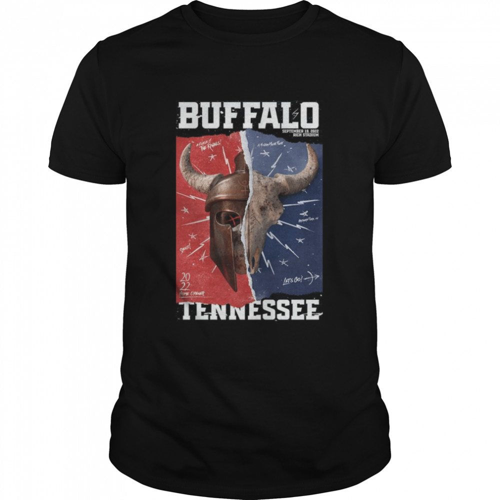 Buffalo Tennessee Sep 19 2022 Rich Stadium Poster shirt