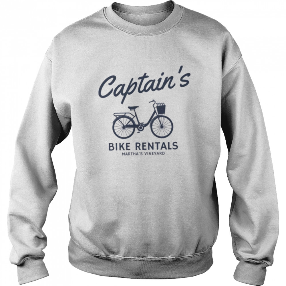 Captain’s Bike Rentals Martha’s Vineyard shirt Unisex Sweatshirt