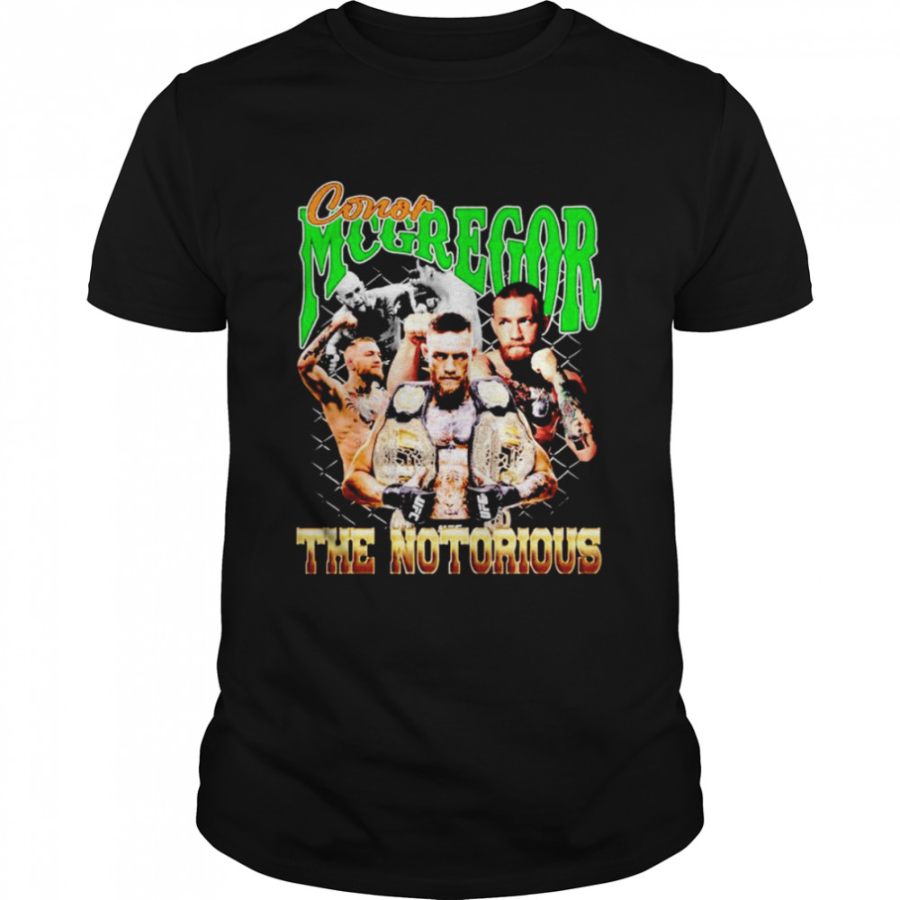 Conor McGregor UFC MMA The Notorious shirt