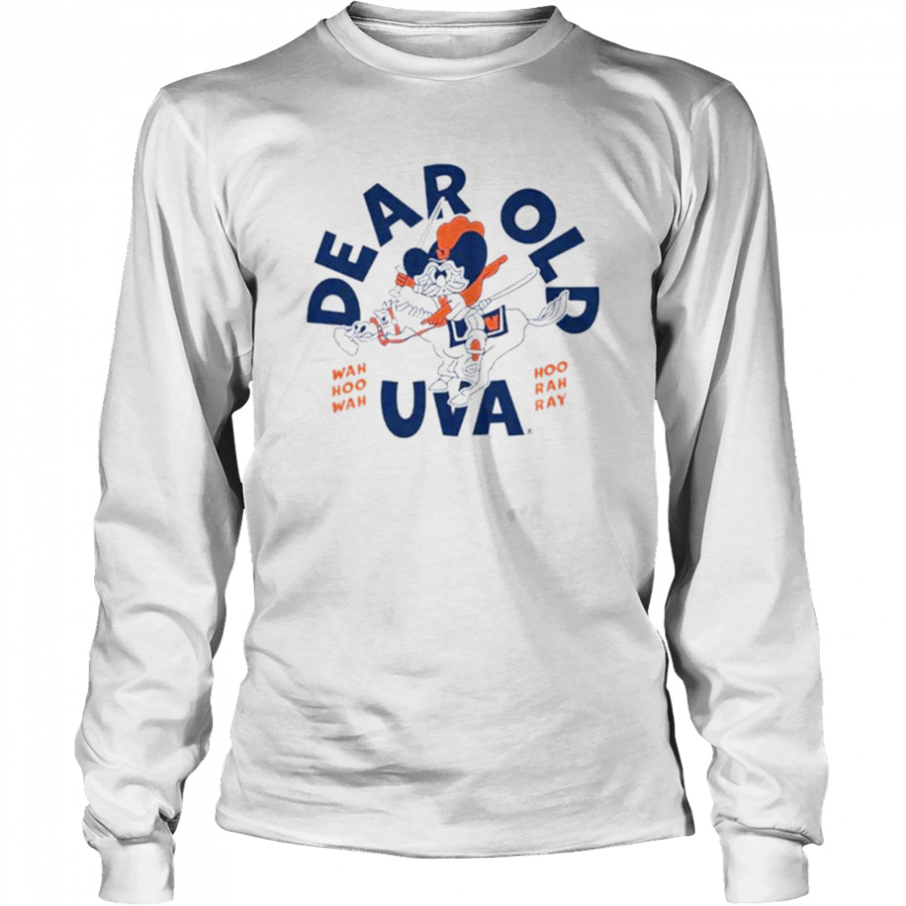 Dear Old UVA Vintage Virginia shirt Long Sleeved T-shirt