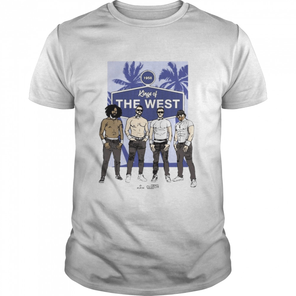 Dodgers Kings of The west 2022 shirt Classic Men's T-shirt