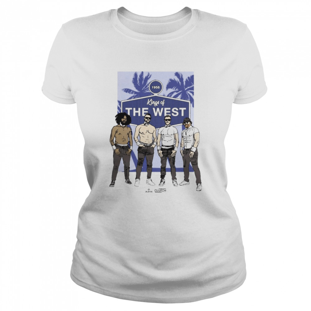 Dodgers Kings of The west 2022 shirt Classic Women's T-shirt