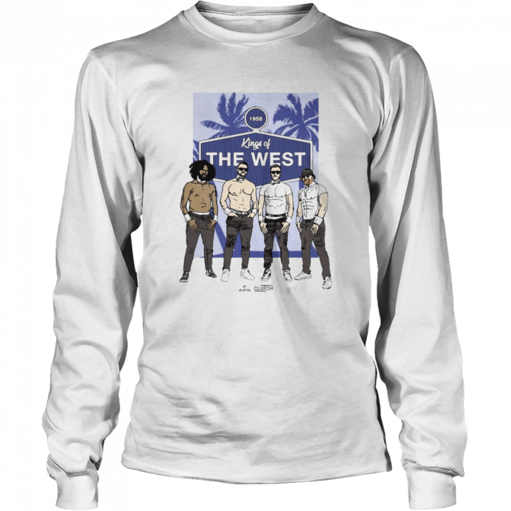 Dodgers Kings of The west 2022 shirt Long Sleeved T-shirt