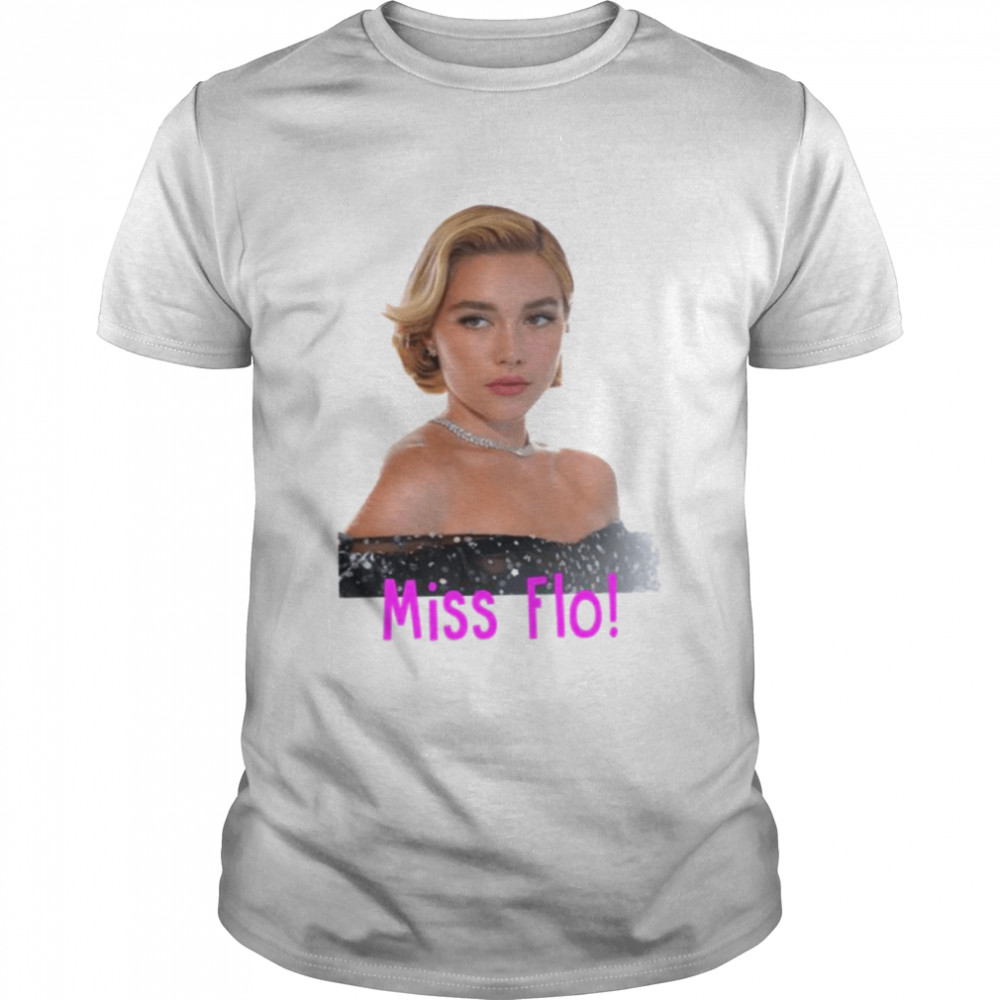 Florence Pugh Portrait Miss Flo shirt Classic Men's T-shirt
