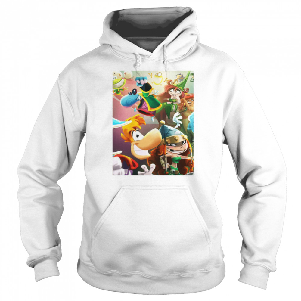 Graphic Art Rayman Legends Game shirt Unisex Hoodie